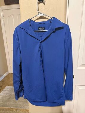 Chaps Men's Royal Blue Dress Shirt